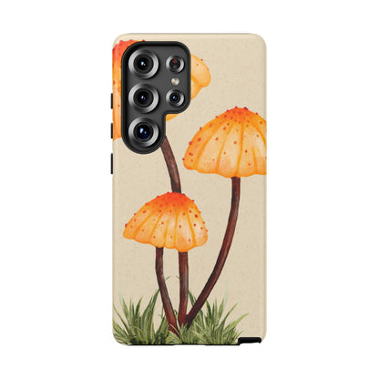 Mushroom Phone Case, Tough Cases for Nature Lovers, Unique Phone Covers, Gifts for Eco Enthusiasts, Fun Protective Cases