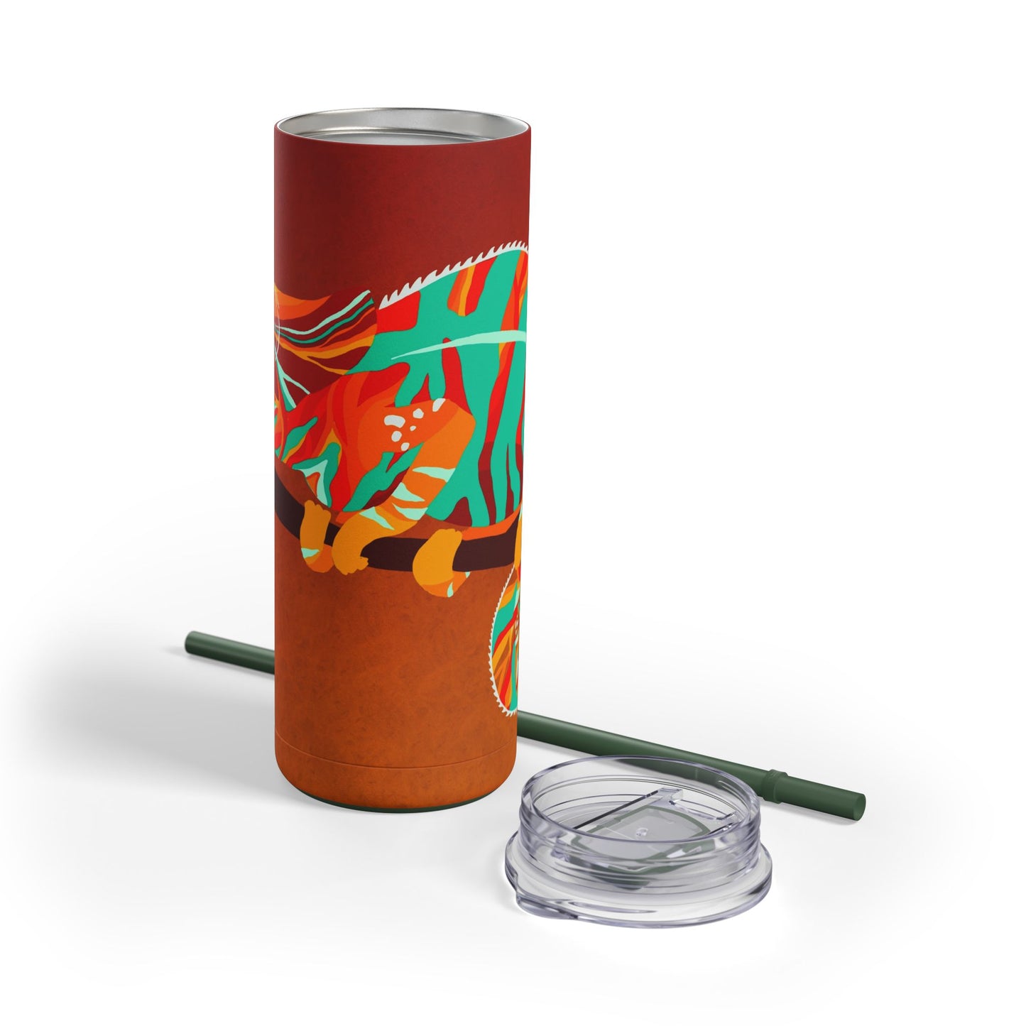 Colorful Animal Print Tumbler, 20oz, Eco-Friendly Travel Mug, Unique Gift for Wildlife Lovers, Party or Everyday Use, Stylish Drinkware