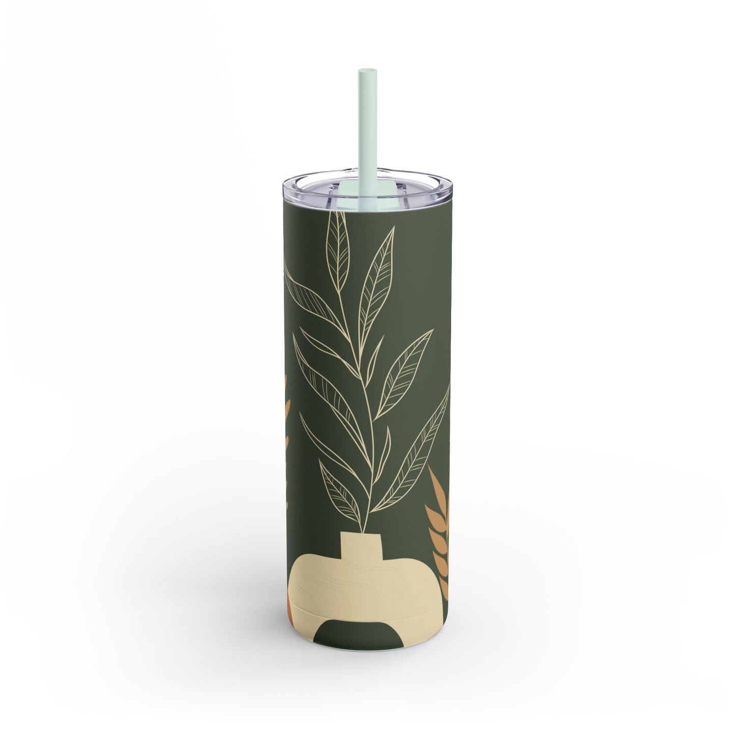 Boho-Inspired Tumbler, Modern Minimalist, Matte, Gift for Her, Mother's Day Gift, Nature Tumbler