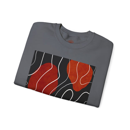 Abstract Modern Crewneck Sweatshirt, Cozy Casual Wear, Gift for Art Lovers, Stylish Layering, Perfect for Fall/Winter, Unique Graphic [...]