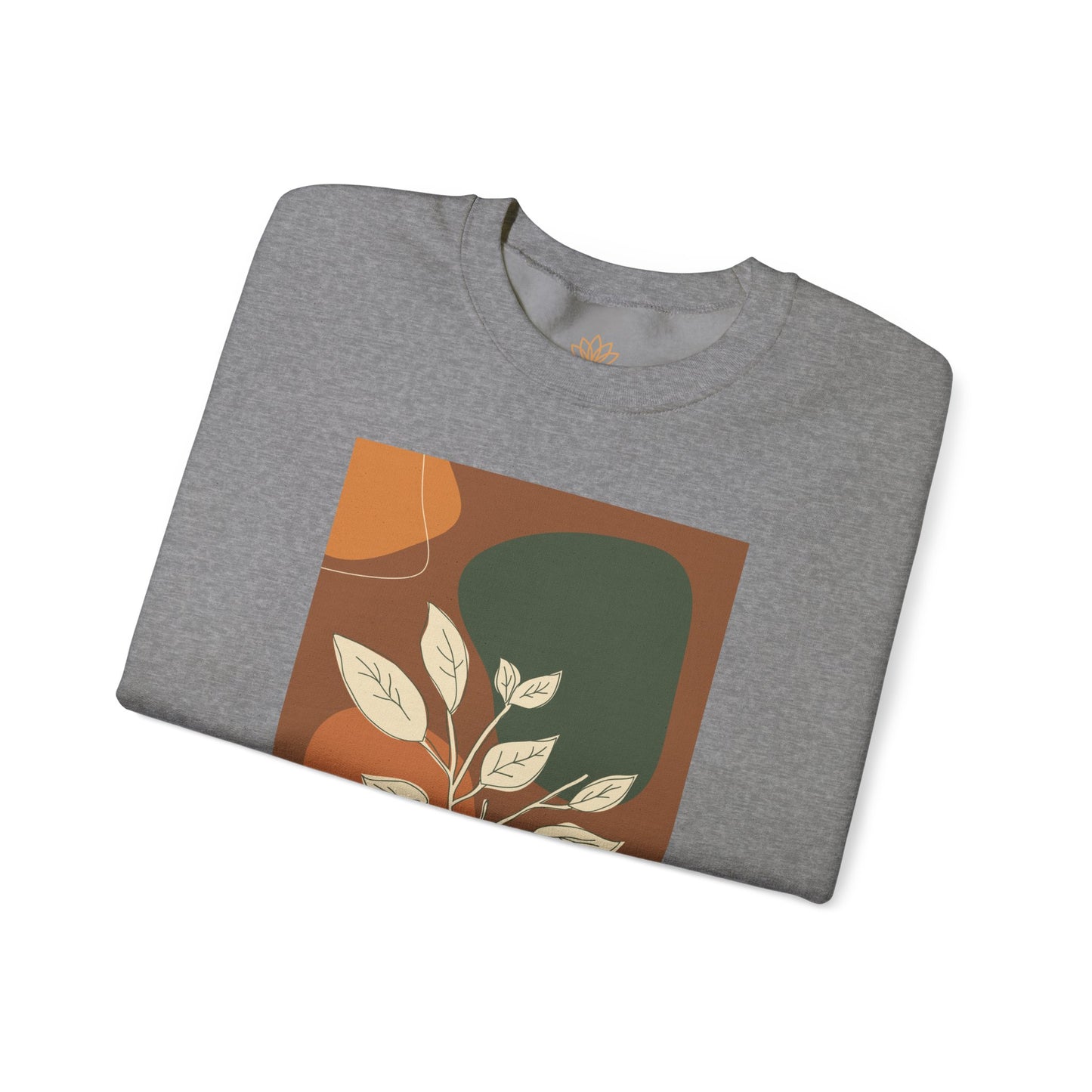 Botanical Print Crewneck Sweatshirt | Cozy Unisex Sweatshirt, Fall Fashion, Casual Wear, Gift for Her, Botanical Art