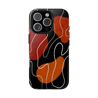 Stylish Phone Case with Abstract Design, Tough Cases for Modern Life, Trendy Phone Accessory, Unique Gift Idea, Holiday Present