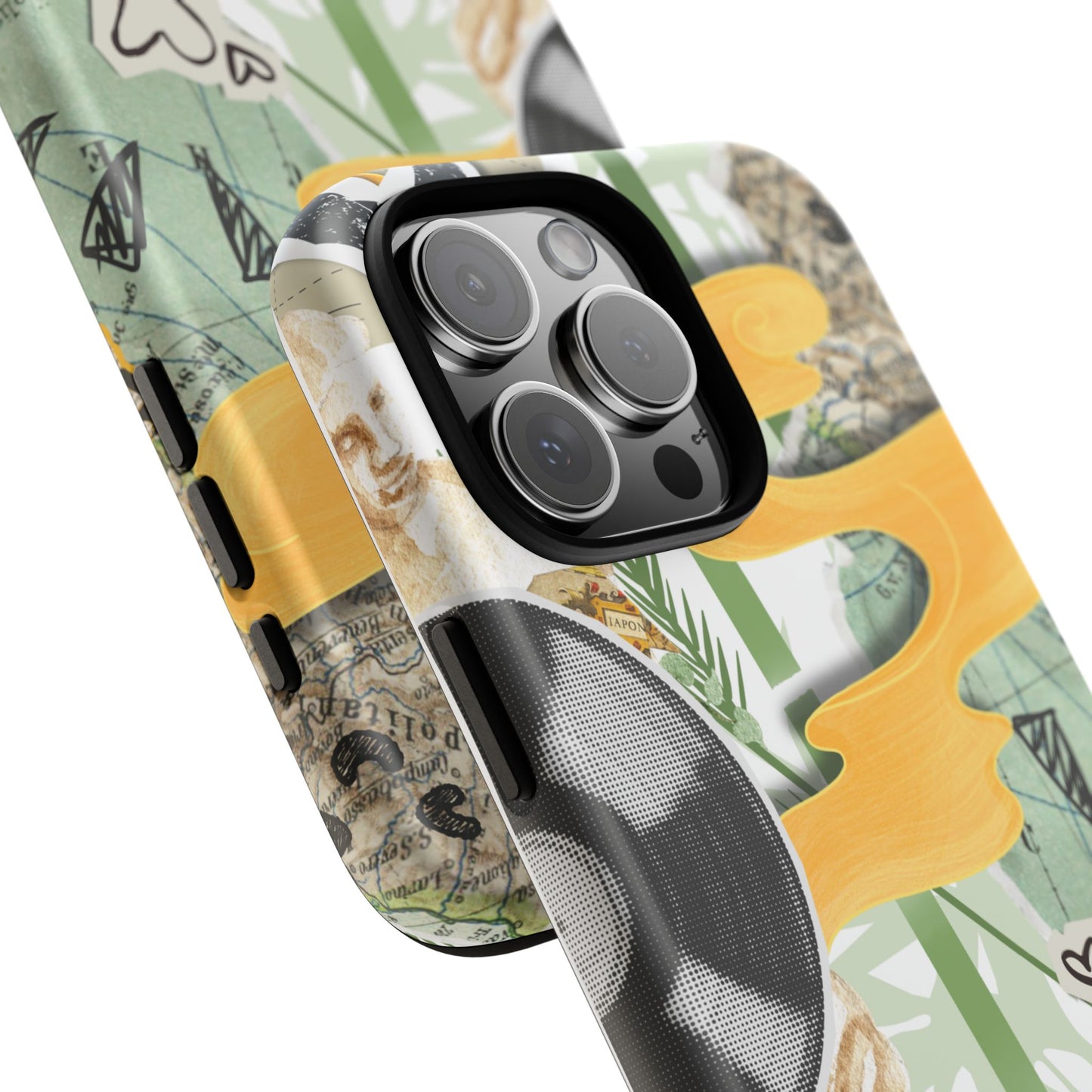 Artistic Phone Case, Unique Cell Phone Cover, Trendy Gifts for Music Lovers, Eco-Friendly Phone Accessory, Stylish Tech Gifts, Cool Cases, Unique Phone Cases