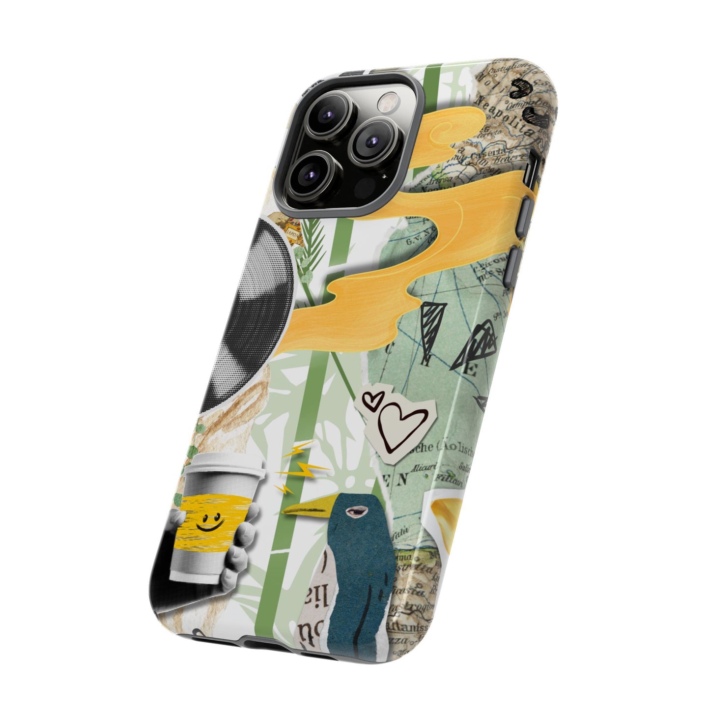 Artistic Phone Case, Unique Cell Phone Cover, Trendy Gifts for Music Lovers, Eco-Friendly Phone Accessory, Stylish Tech Gifts, Cool Cases, Unique Phone Cases