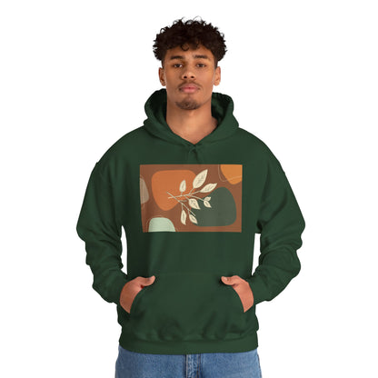 Botanical Design Unisex Hoodie, Cozy Sweatshirt for Nature Lovers, Gift for Friends, Autumn Fashion, Comfortable Casual Wear