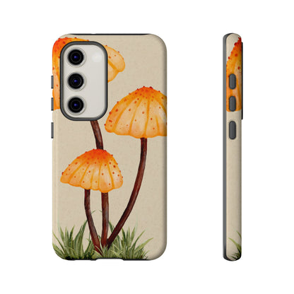 Mushroom Phone Case, Tough Cases for Nature Lovers, Unique Phone Covers, Gifts for Eco Enthusiasts, Fun Protective Cases