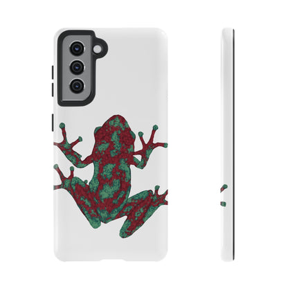 Frog Phone Case, Tough Cases, Eco-Friendly Phone Accessories, Unique Gifts for Nature Lovers, Cute Frog Design