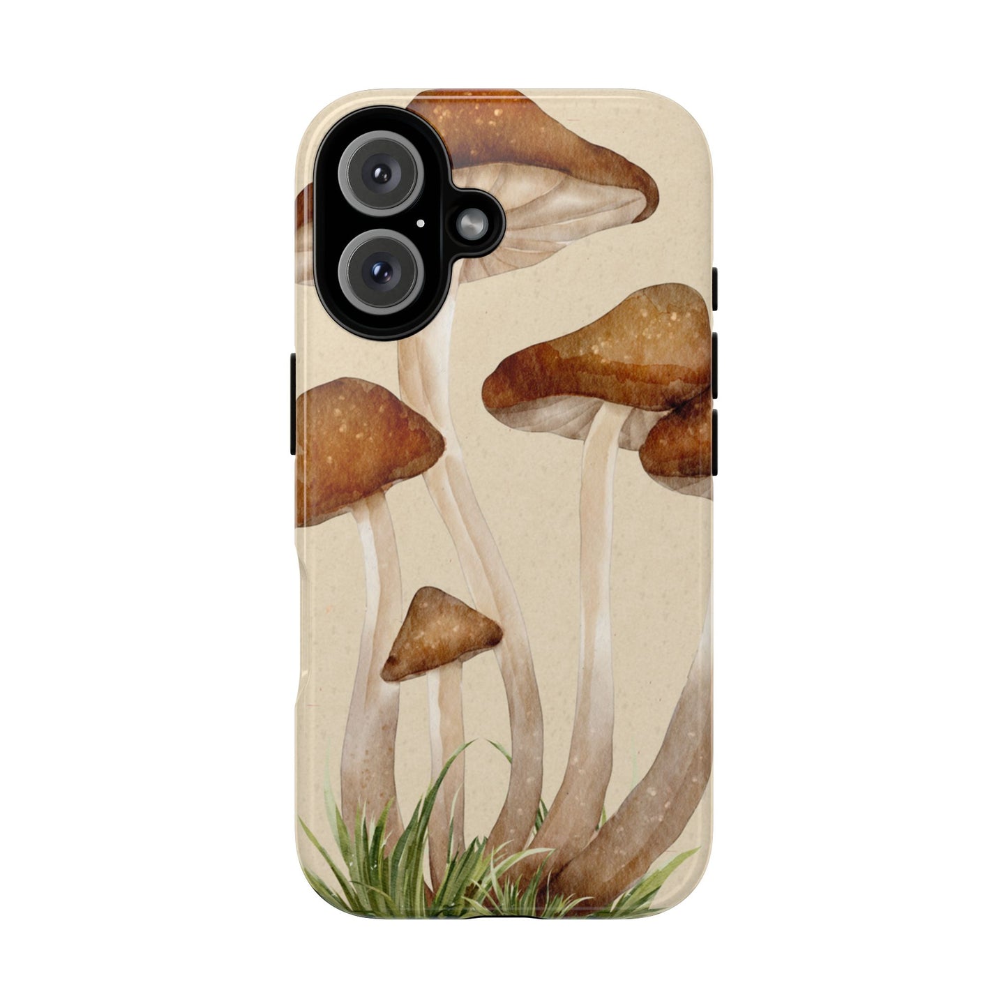 Mushroom Phone Case - Nature Lover, Eco-Friendly Gift, Cute Cell Phone Cover, Aesthetic Tech Accessory, Unique Fall Decor, Artsy Phone Cases, Cute, Gift for Her, Nature-inspired Designs, Durable Cases
