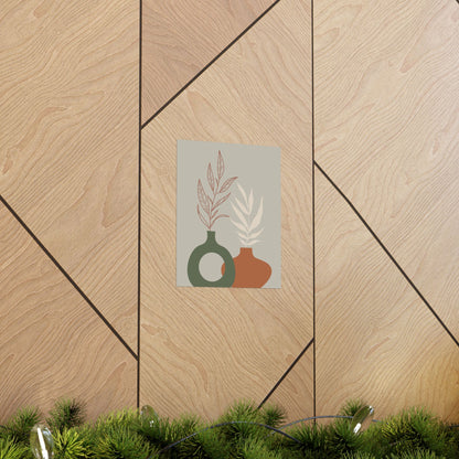 Decorative Wall Art Prints, Modern Home Decor, Botanical Prints, Minimalist Poster Art, Gift for Plant Lovers