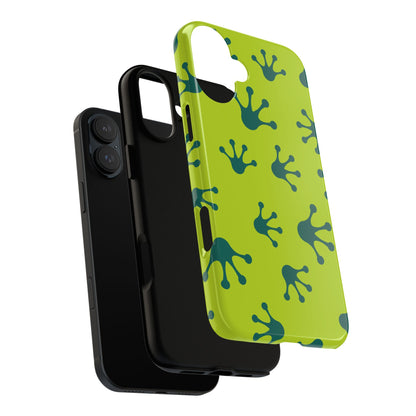 Frog Pattern Phone Case, Fun and Colorful Phone Cover, Durable Phone Protection, Gifts for Nature Lovers, Unique Accessory