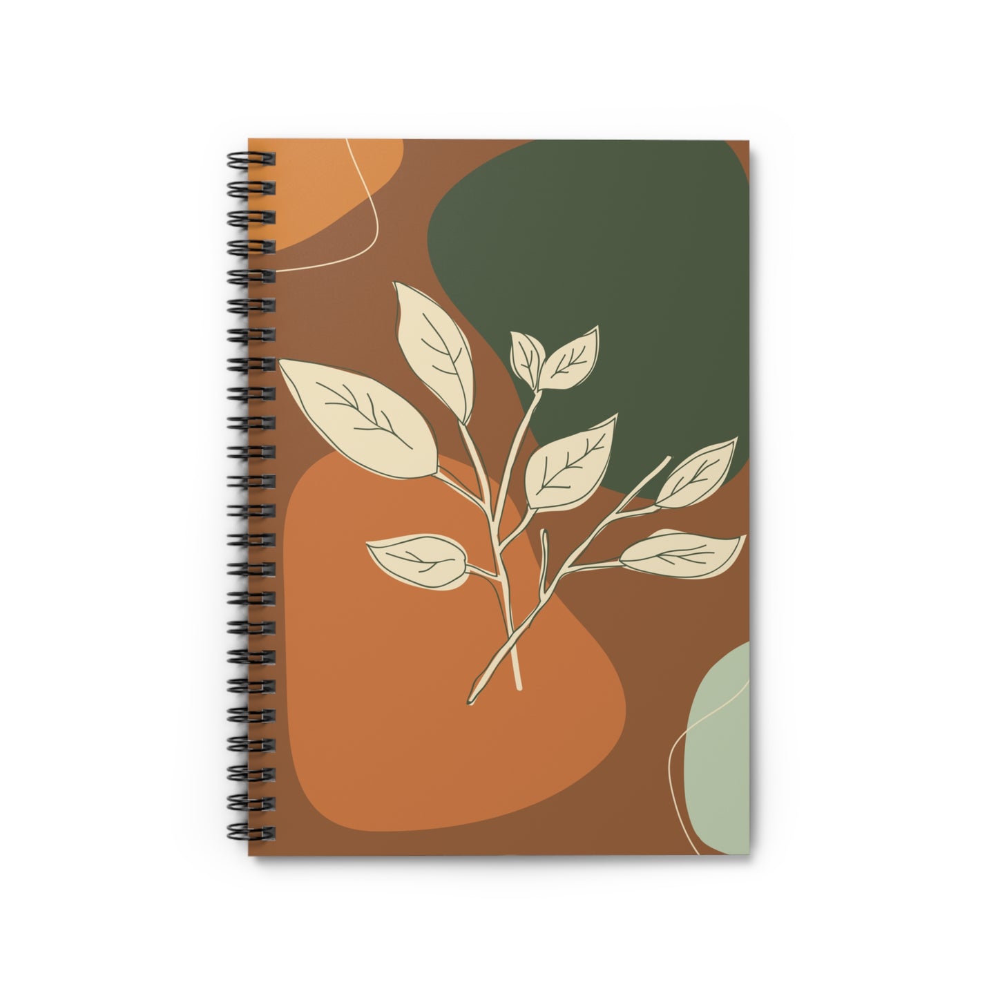 Boho Floral Spiral Notebook | Eco-Friendly Journal, Stationery Gift, Note-Taking, Daily Planner, School Supplies