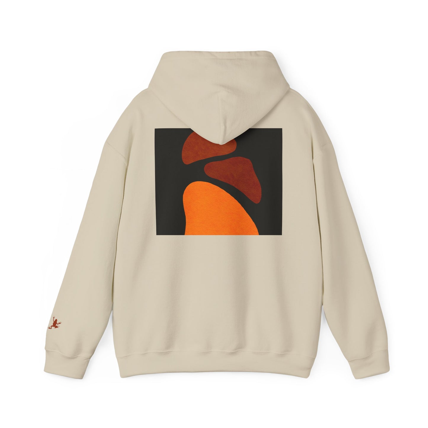 Artistic Unisex Hooded Sweatshirt - Cozy Streetwear, Casual Outfit, Perfect Gift, Fall Fashion, Graphic Hoodie