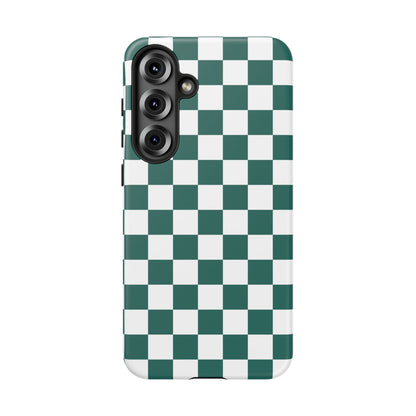 Stylish Checkered Phone Case, Protective Cover, Unique Gift, Trendy Accessory, Customizable Design, Ideal for All Ages