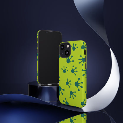 Frog Pattern Phone Case, Fun and Colorful Phone Cover, Durable Phone Protection, Gifts for Nature Lovers, Unique Accessory