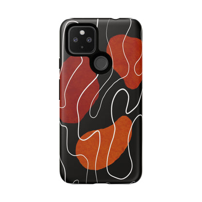 Stylish Phone Case with Abstract Design, Tough Cases for Modern Life, Trendy Phone Accessory, Unique Gift Idea, Holiday Present