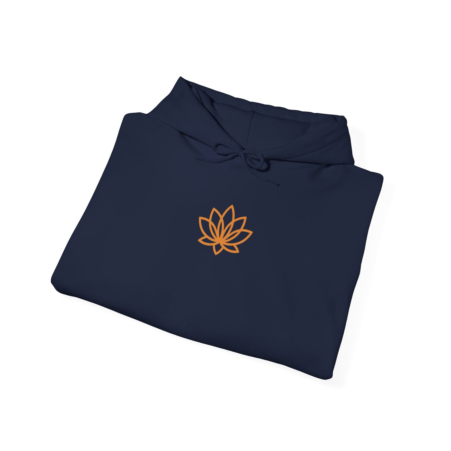 Serene Adventure Hoodie with Lotus Design, Eco-Friendly Sweatshirt for Outdoors, Yoga, Surfing, Beach Days, Mindfulness, Gift for Her, Gift for Him, Kayak Sweatshirt, Outdoor Designs