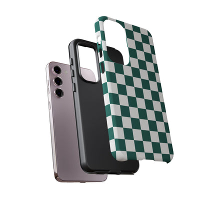 Stylish Checkered Phone Case, Protective Cover, Unique Gift, Trendy Accessory, Customizable Design, Ideal for All Ages
