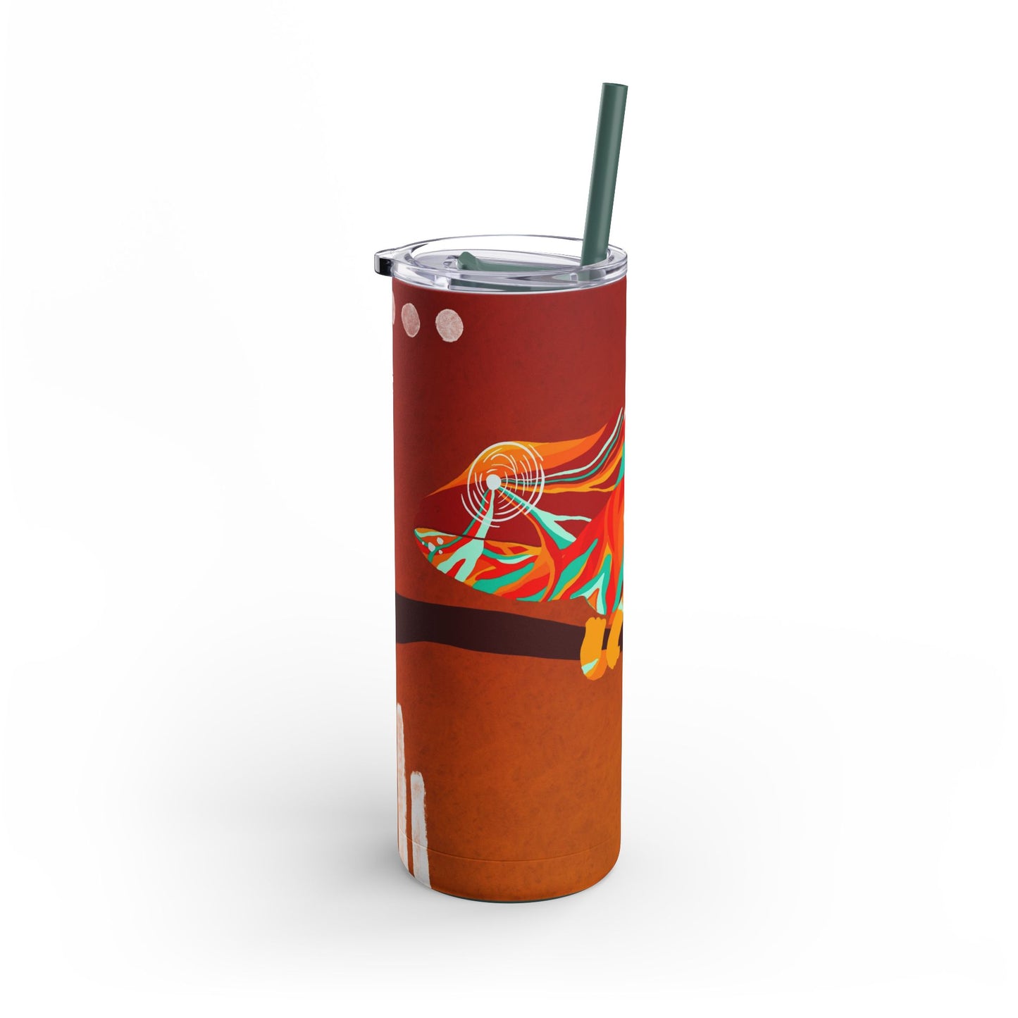 Colorful Animal Print Tumbler, 20oz, Eco-Friendly Travel Mug, Unique Gift for Wildlife Lovers, Party or Everyday Use, Stylish Drinkware