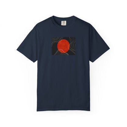 Sunset Vibes Unisex T-Shirt, Casual Summer Tee, Bohemian Shirt, Gift for Art Lovers, Men's and Women's Fashion