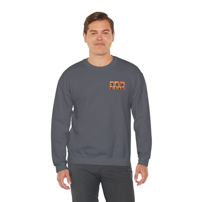 Funky Snake Unisex Crewneck Sweatshirt, Cozy Apparel, Unique Gift, Snake Art, Relaxed Style, Perfect for Casual Outings
