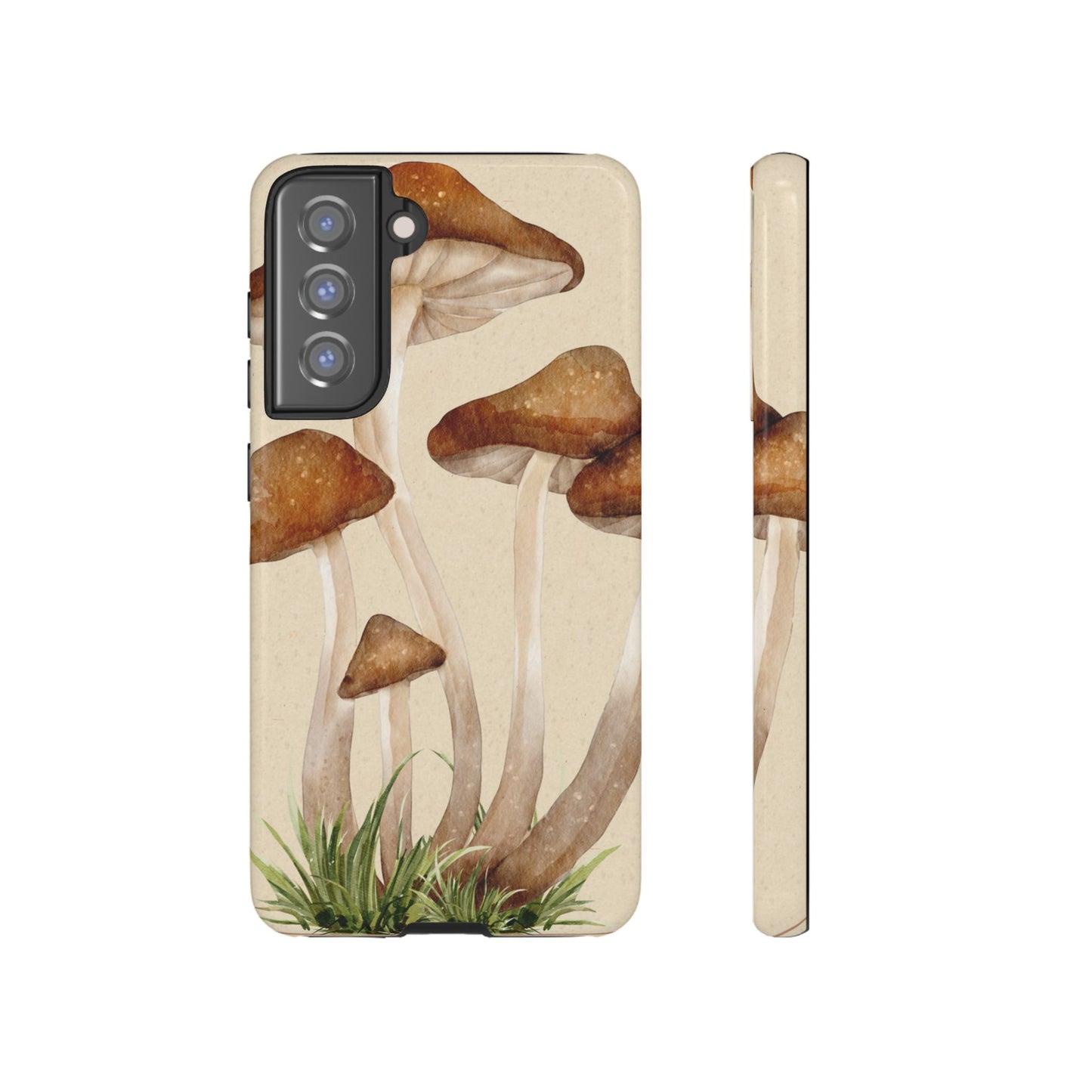 Mushroom Phone Case - Nature Lover, Eco-Friendly Gift, Cute Cell Phone Cover, Aesthetic Tech Accessory, Unique Fall Decor, Artsy Phone Cases, Cute, Gift for Her, Nature-inspired Designs, Durable Cases