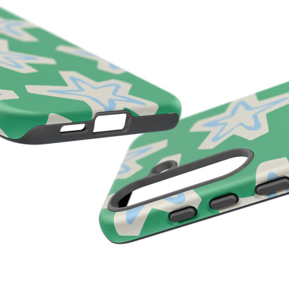 Retro Star Pattern Phone Case | Tough Cases, Colorful Cover for Phones, Phone Accessories, Gift for Her, Trendy Cases