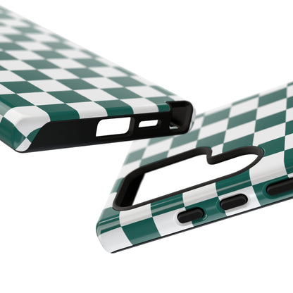 Stylish Checkered Phone Case, Protective Cover, Unique Gift, Trendy Accessory, Customizable Design, Ideal for All Ages