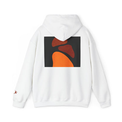 Artistic Unisex Hooded Sweatshirt - Cozy Streetwear, Casual Outfit, Perfect Gift, Fall Fashion, Graphic Hoodie