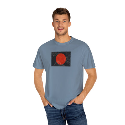 Sunset Vibes Unisex T-Shirt, Casual Summer Tee, Bohemian Shirt, Gift for Art Lovers, Men's and Women's Fashion