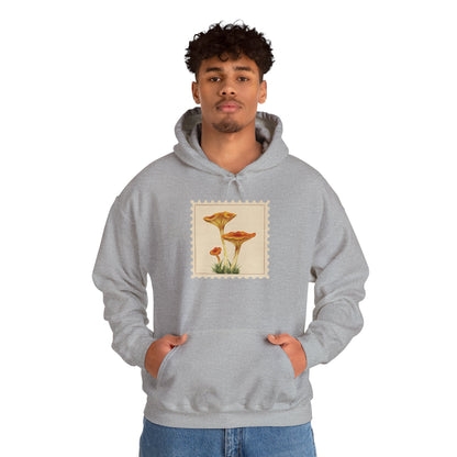 Botanical Print Hoodie, Cozy Sweatshirt, Nature Lover Gift, Comfortable Casual Wear, Fall Fashion, Unisex Hoodie, Comfy Mushroom Hoodie, Nature Vibes, Perfect for Fall