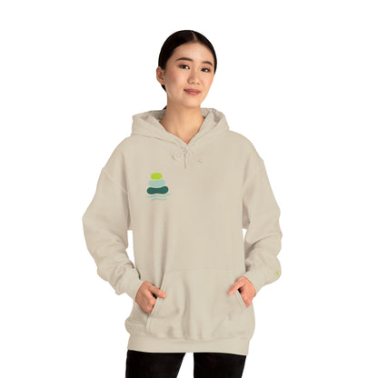 Nature-Inspired Unisex Hooded Sweatshirt, Comfortable Pullover, Casual Clothing, Eco-Friendly Gift, Chill Vibe Hoodie, Relaxing Outfit