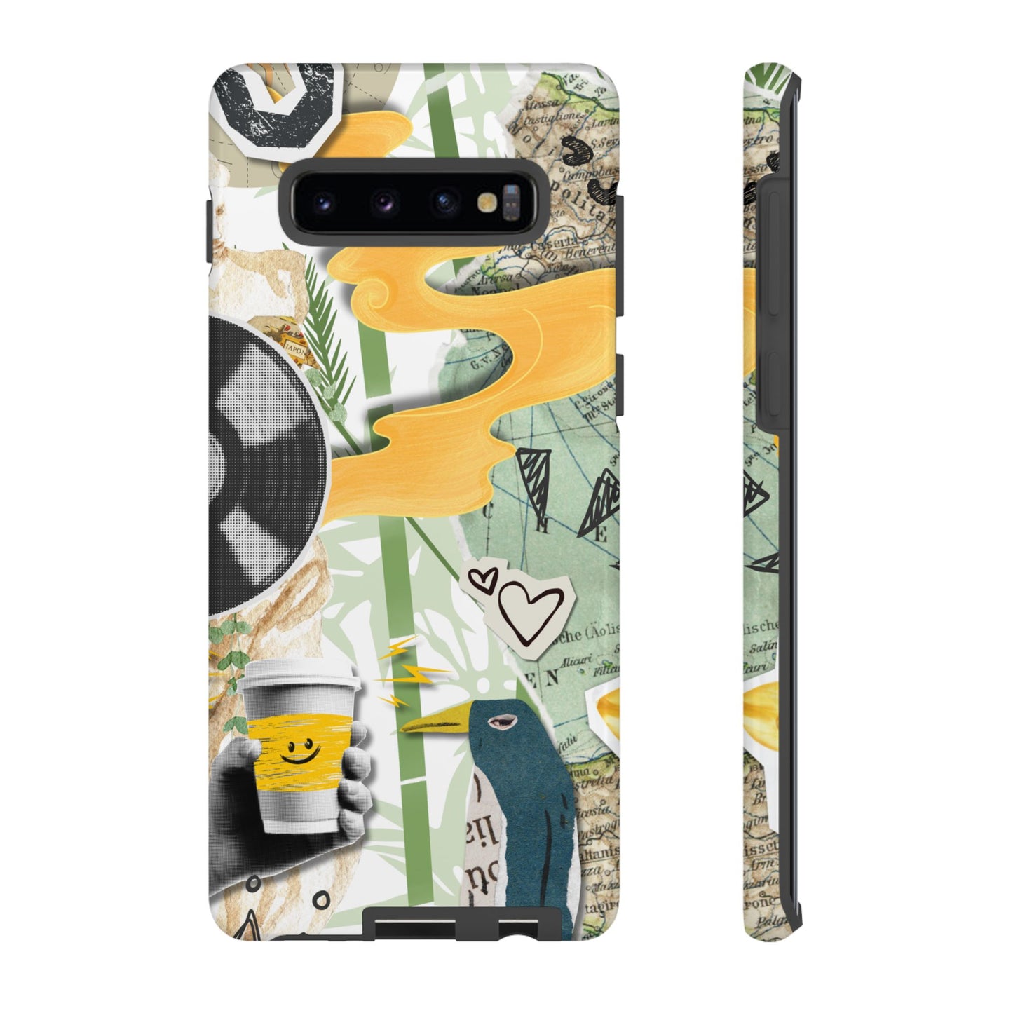 Artistic Phone Case, Unique Cell Phone Cover, Trendy Gifts for Music Lovers, Eco-Friendly Phone Accessory, Stylish Tech Gifts, Cool Cases, Unique Phone Cases