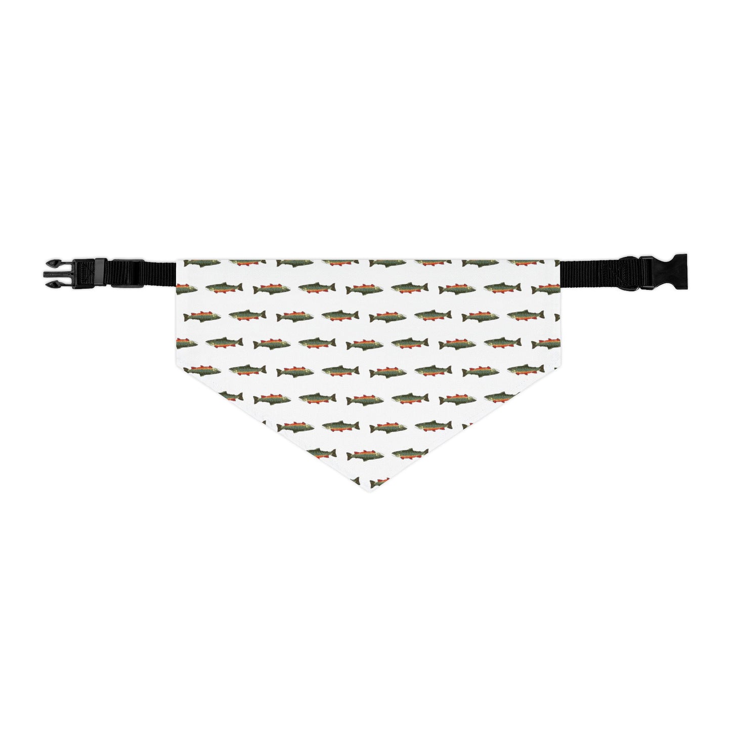 Fishing-Themed Pet Bandana Collar for Dog Lovers, Dog Accessory, Pet Fashion, Outdoor Adventure, Gift for Pet Owners