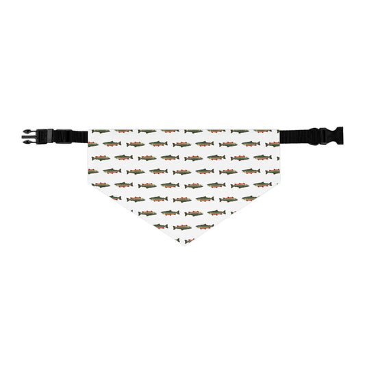Fishing-Themed Pet Bandana Collar for Dog Lovers, Dog Accessory, Pet Fashion, Outdoor Adventure, Gift for Pet Owners