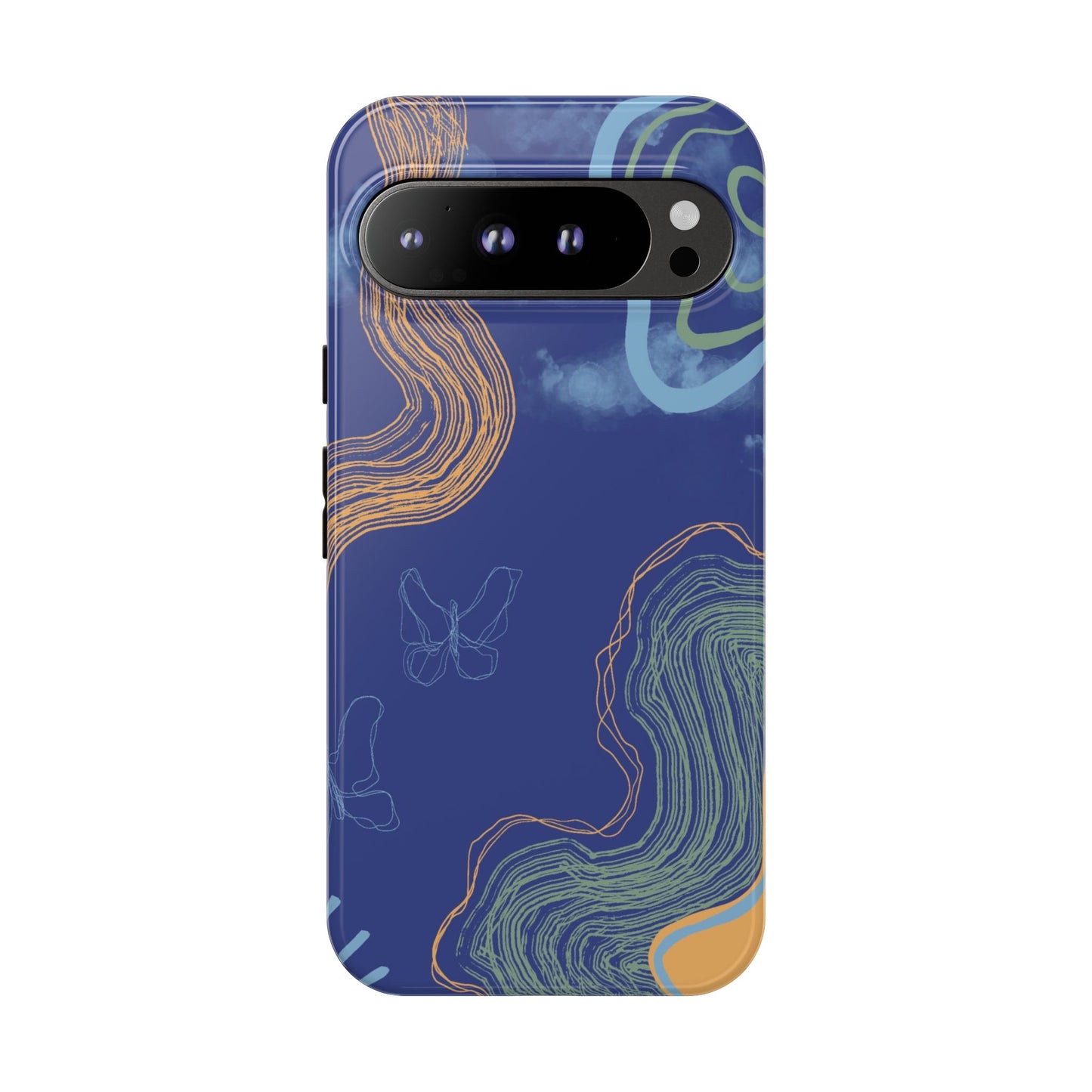 Artistic Phone Case, Abstract Phone Cover, Gift for Her, Modern Design, Boho Phone Case, Unique Phone Accessories