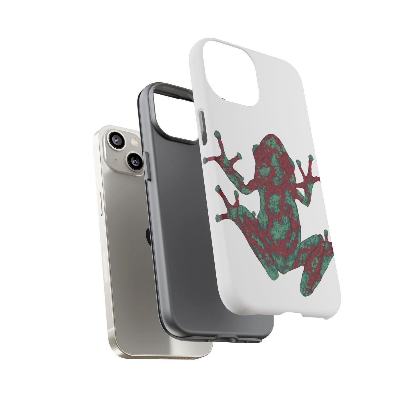 Frog Phone Case, Tough Cases, Eco-Friendly Phone Accessories, Unique Gifts for Nature Lovers, Cute Frog Design