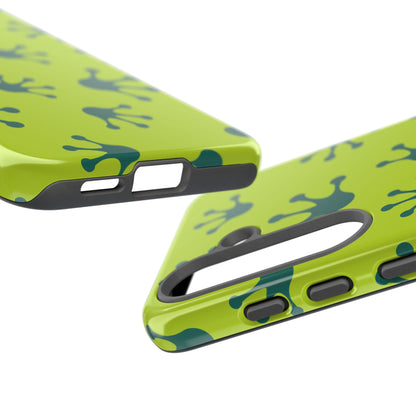 Frog Pattern Phone Case, Fun and Colorful Phone Cover, Durable Phone Protection, Gifts for Nature Lovers, Unique Accessory