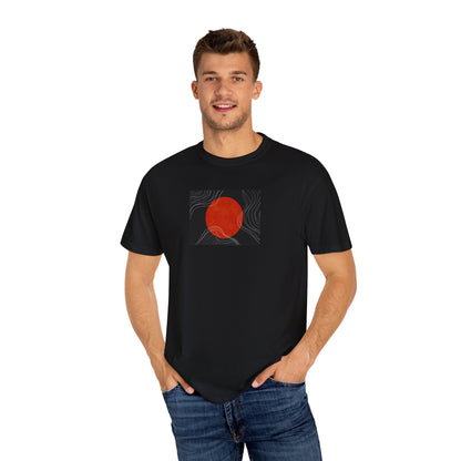 Sunset Vibes Unisex T-Shirt, Casual Summer Tee, Bohemian Shirt, Gift for Art Lovers, Men's and Women's Fashion