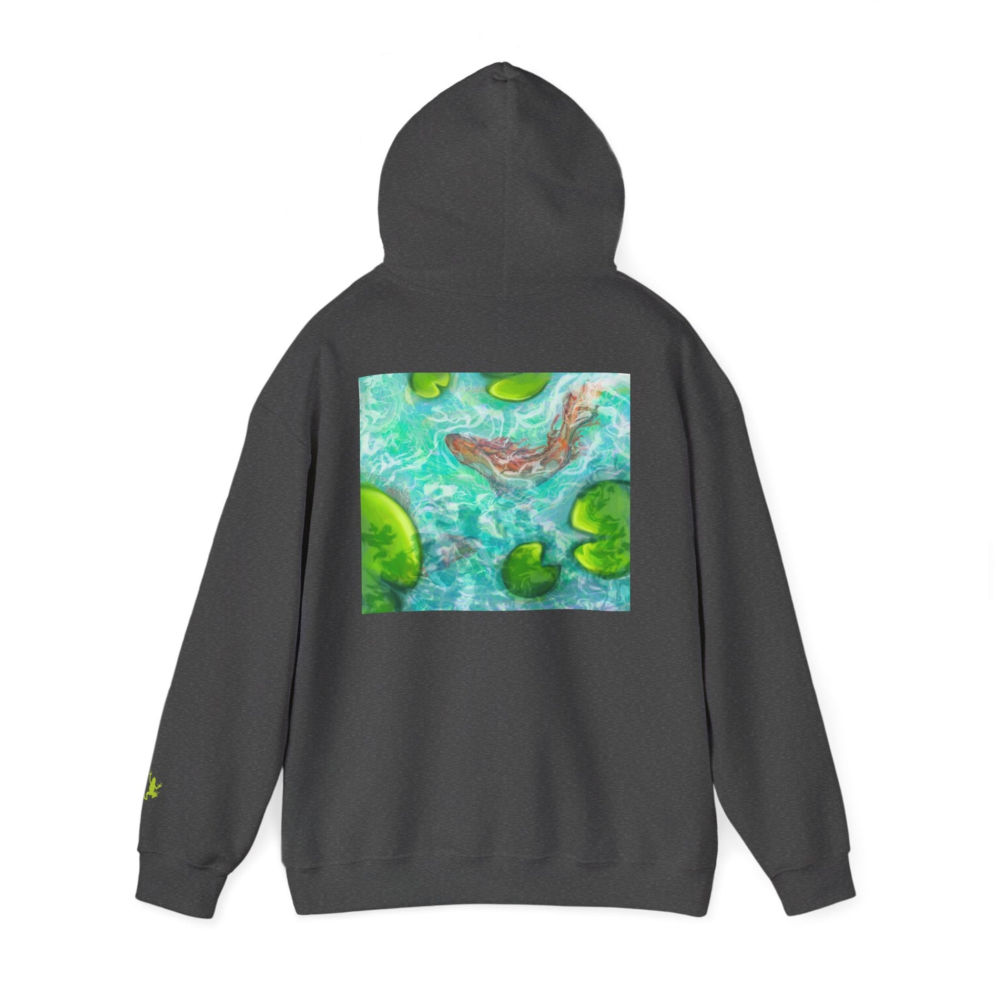 Nature-Inspired Unisex Hooded Sweatshirt, Comfortable Pullover, Casual Clothing, Eco-Friendly Gift, Chill Vibe Hoodie, Relaxing Outfit