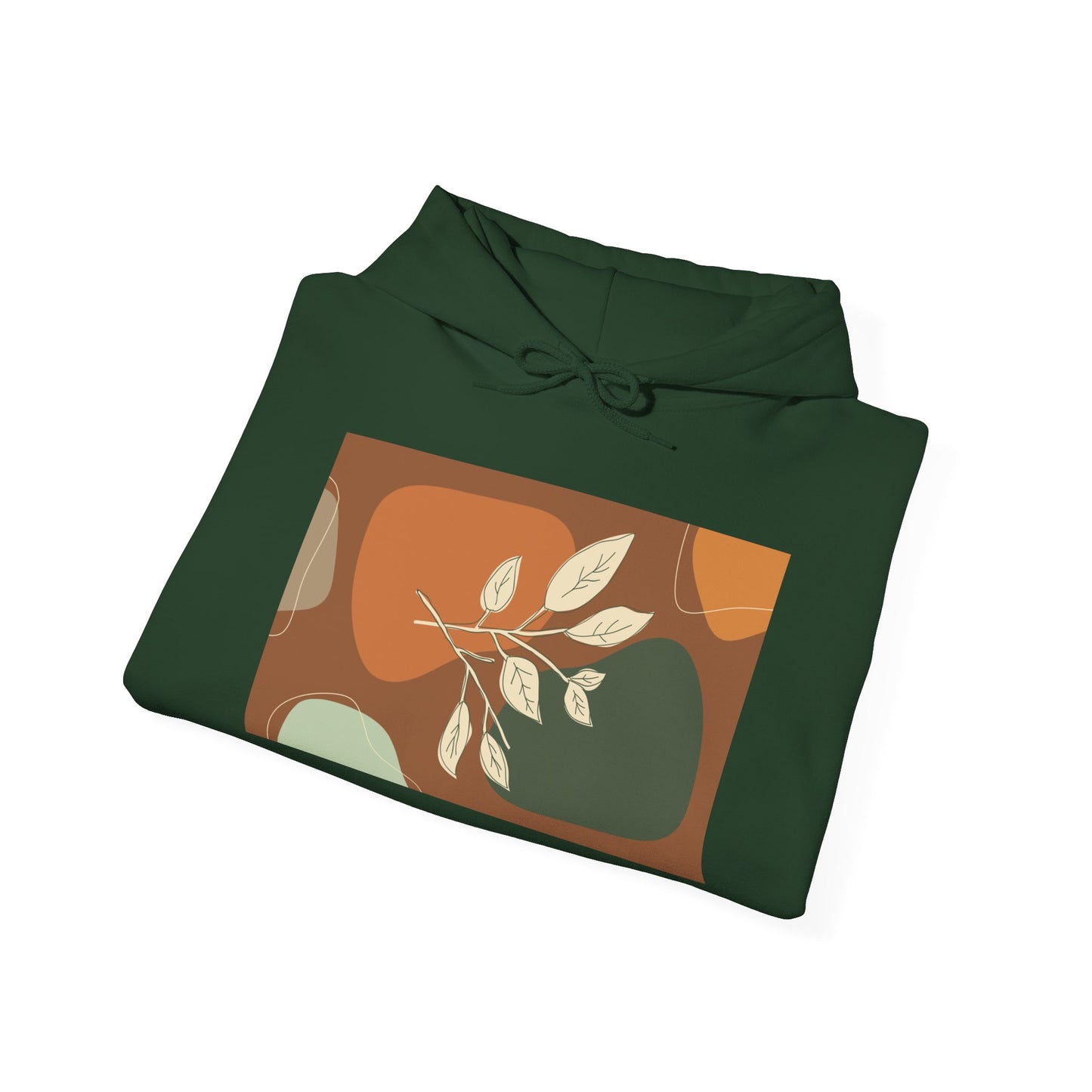 Botanical Design Unisex Hoodie, Cozy Sweatshirt for Nature Lovers, Gift for Friends, Autumn Fashion, Comfortable Casual Wear