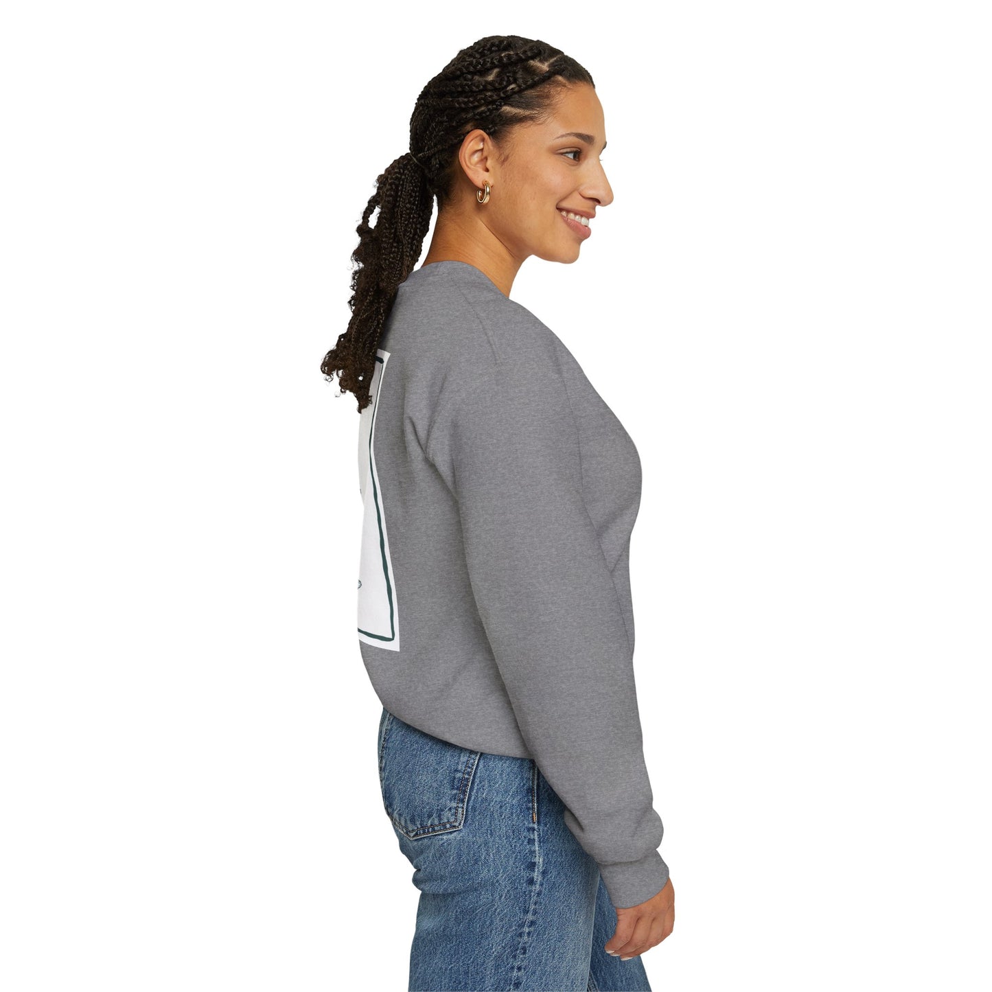 Funky Fish Crewneck Sweatshirt - Zen Frog Cozy & Calm Vibes for All, Perfect Gift for Nature Lovers, Relaxation, and Casual Wear
