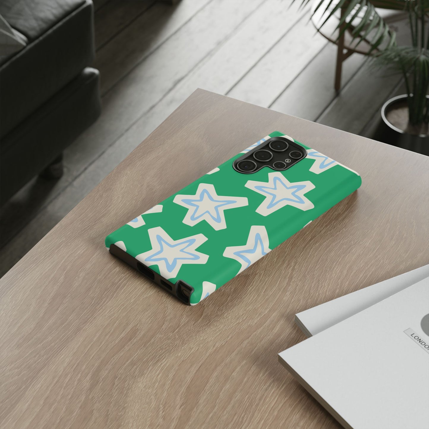 Retro Star Pattern Phone Case | Tough Cases, Colorful Cover for Phones, Phone Accessories, Gift for Her, Trendy Cases