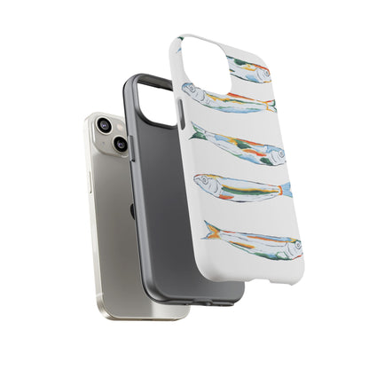 Tough Cases – Artistic Fish Design Phone Case, Unique Gift for Aquatic Lovers, Perfect for Birthdays, Holidays, and Everyday Use, Quirky Cases, Fun Phone Cases