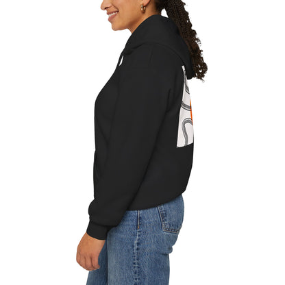 Lotus & Sun Graphic Hoodie - Cozy Unisex Sweatshirt, Trendy Casual Wear, Yoga Gift, Inspirational Apparel, Relaxed Style