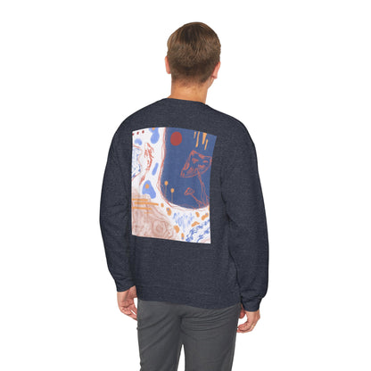 Artistic Unisex Crewneck Sweatshirt - Cozy Comfort, Colorful Designs, Gifts for Art Lovers, Relaxing Vibes, Everyday Wear, Unique Style