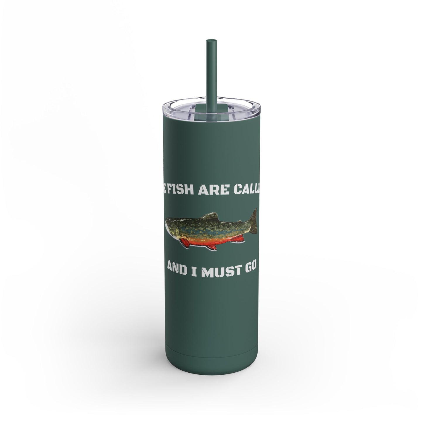 Fishing Lover's 20oz Tumbler - Perfect for Outdoors, Travel, Gifts, Father's Day, Camping, and More!