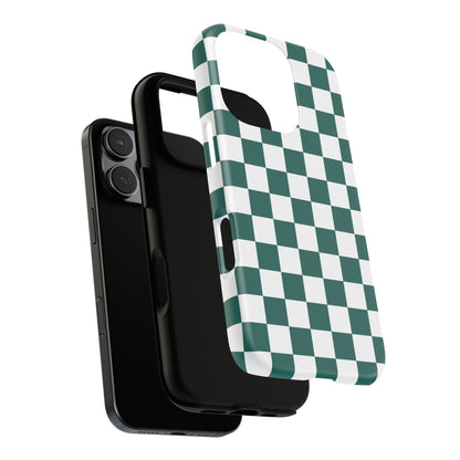 Stylish Checkered Phone Case, Protective Cover, Unique Gift, Trendy Accessory, Customizable Design, Ideal for All Ages