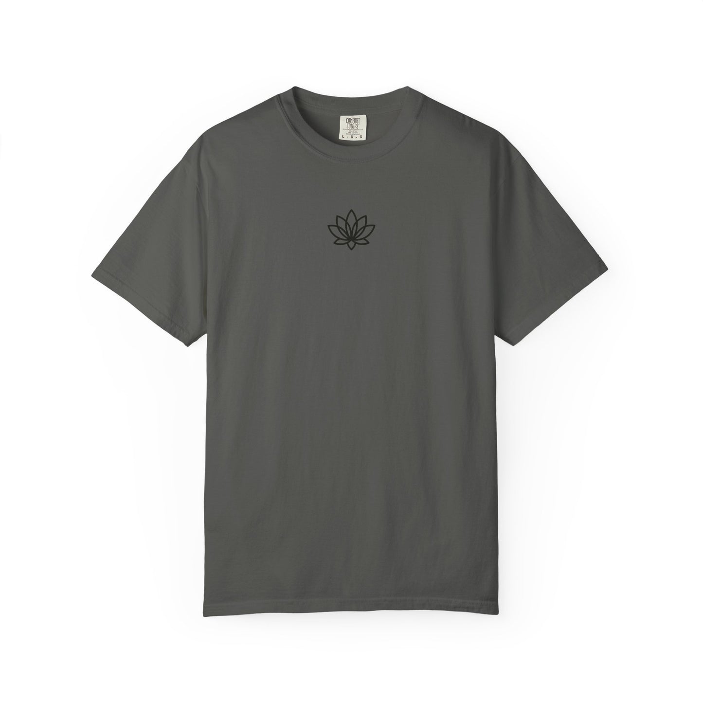 Lotus Bloom Unisex T-shirt, Soft Cotton Tee, Spiritual Gift, Meditation Wear, Casual Daily Outfit, Nature Lover Apparel