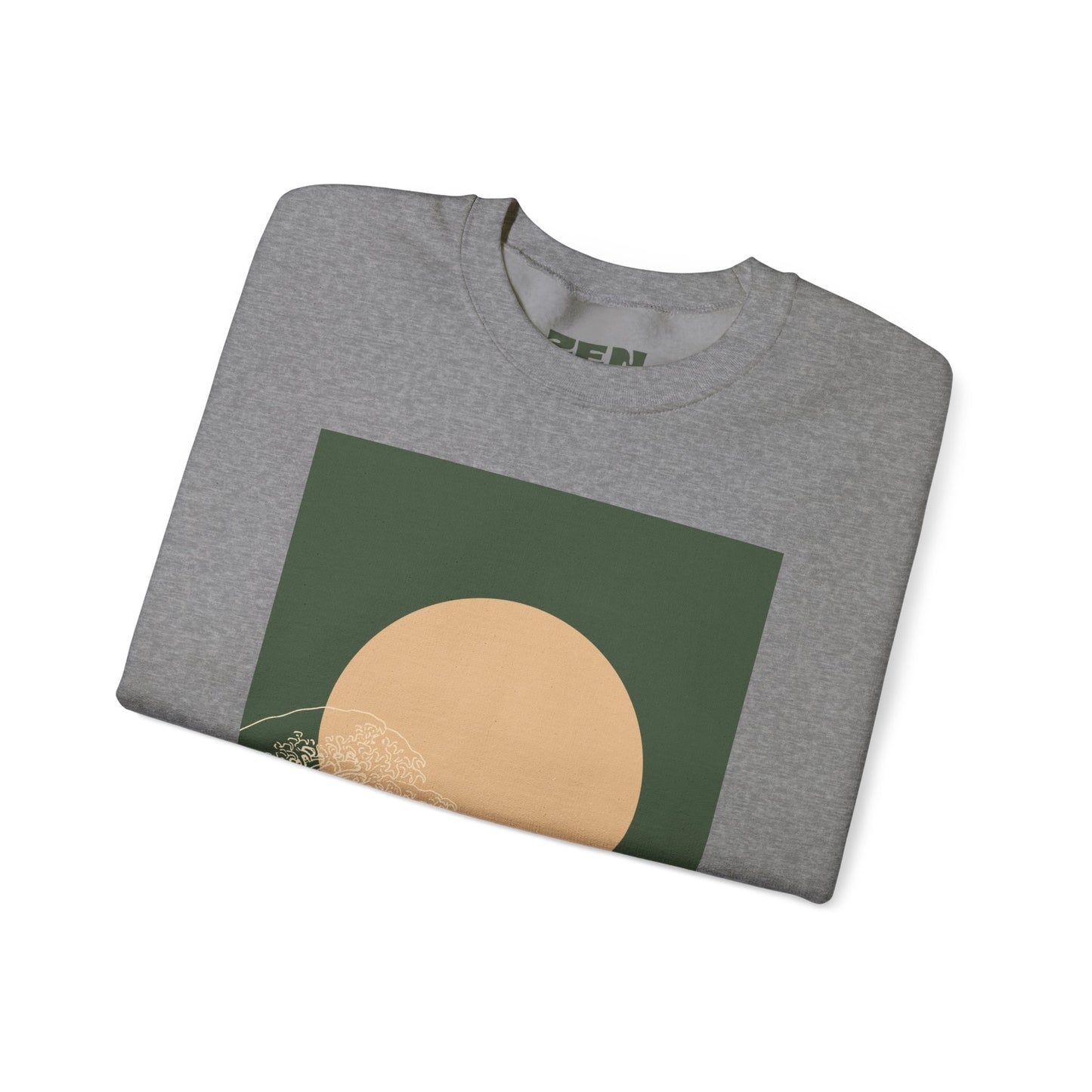 Nature-Inspired Unisex Crewneck Sweatshirt, Cozy Casual Wear, Gift for Outdoor Lovers, Perfect for Fall and Winter