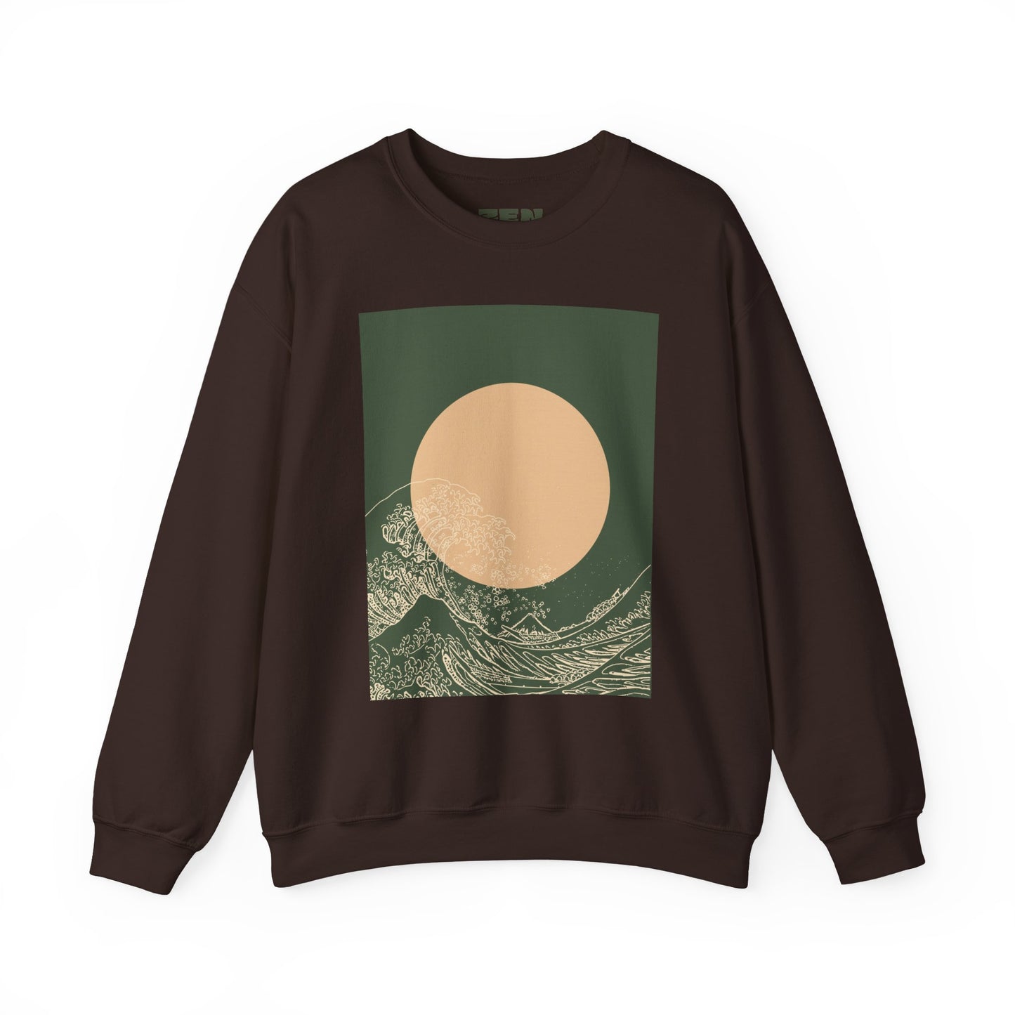 Nature-Inspired Unisex Crewneck Sweatshirt, Cozy Casual Wear, Gift for Outdoor Lovers, Perfect for Fall and Winter
